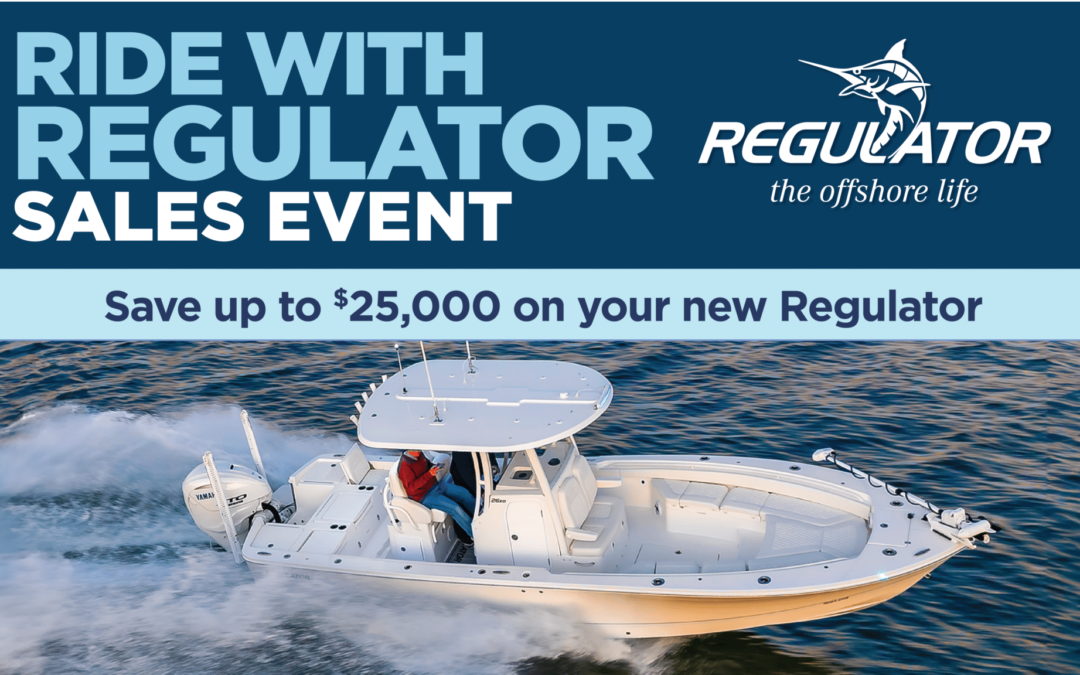 Ride with Regulator Sales Event